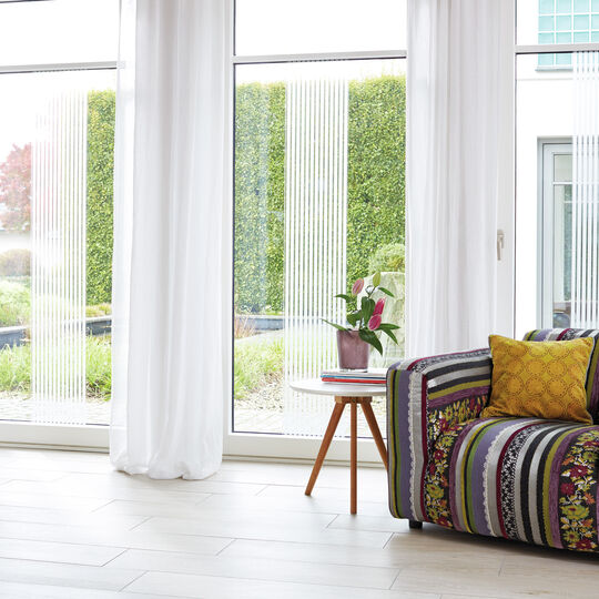 Fensterfolie static window stripes Clarity image number null